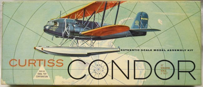 ITC 1/84 Curtiss Condor Eastern Air Service or Antarctic Expedition II, 3724-98 plastic model kit